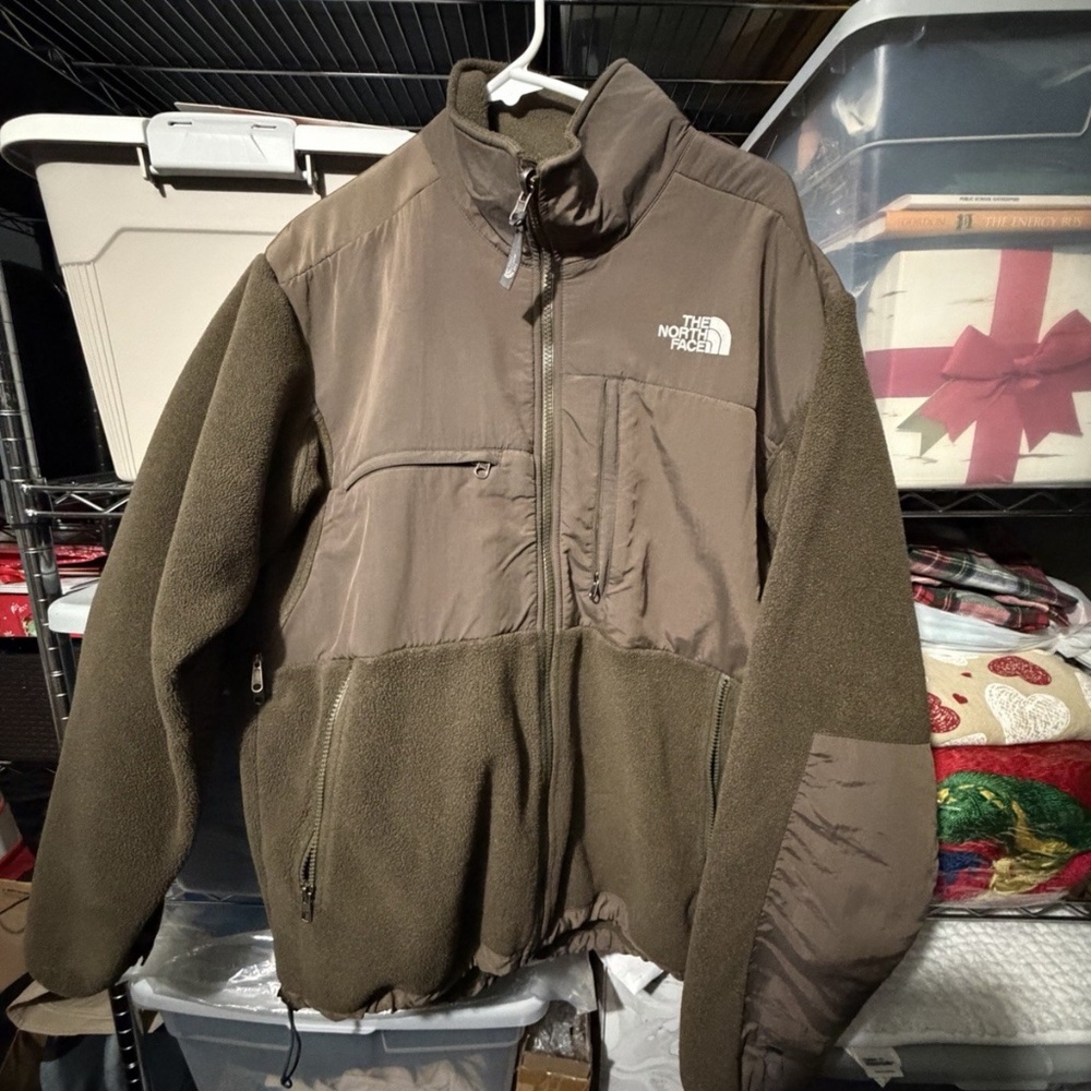 The North Face Olive Denali Jacket Excellent Condition Denali fleece Polartec
